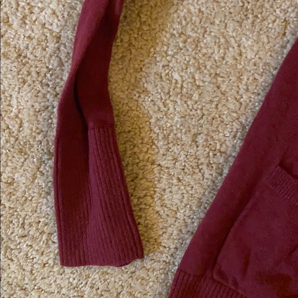 Abercrombie cardigan merlot xl preppy patch - Picture 10 of 13